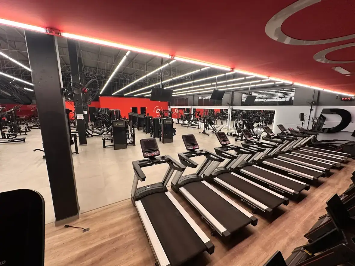 Espaço cardio D'Fitness