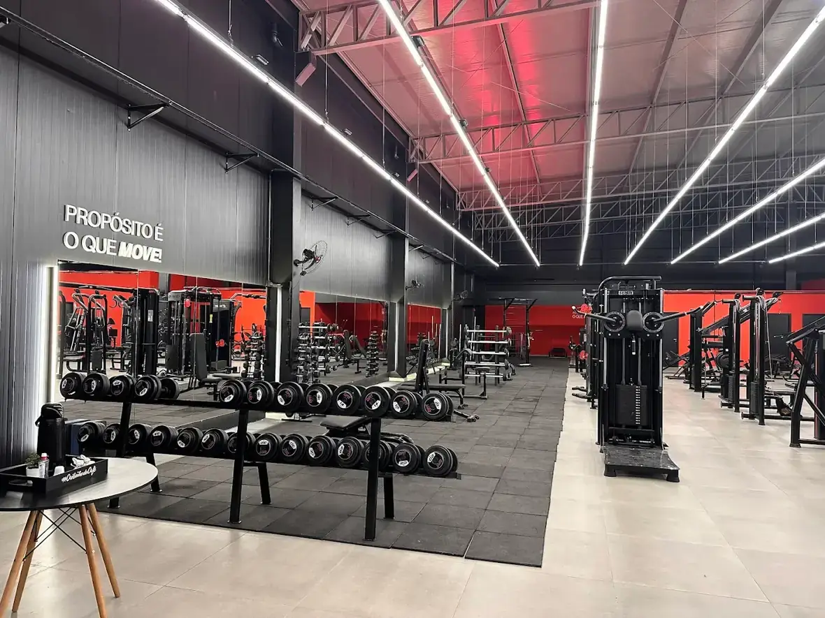 Estrutura D'Fitness Academia