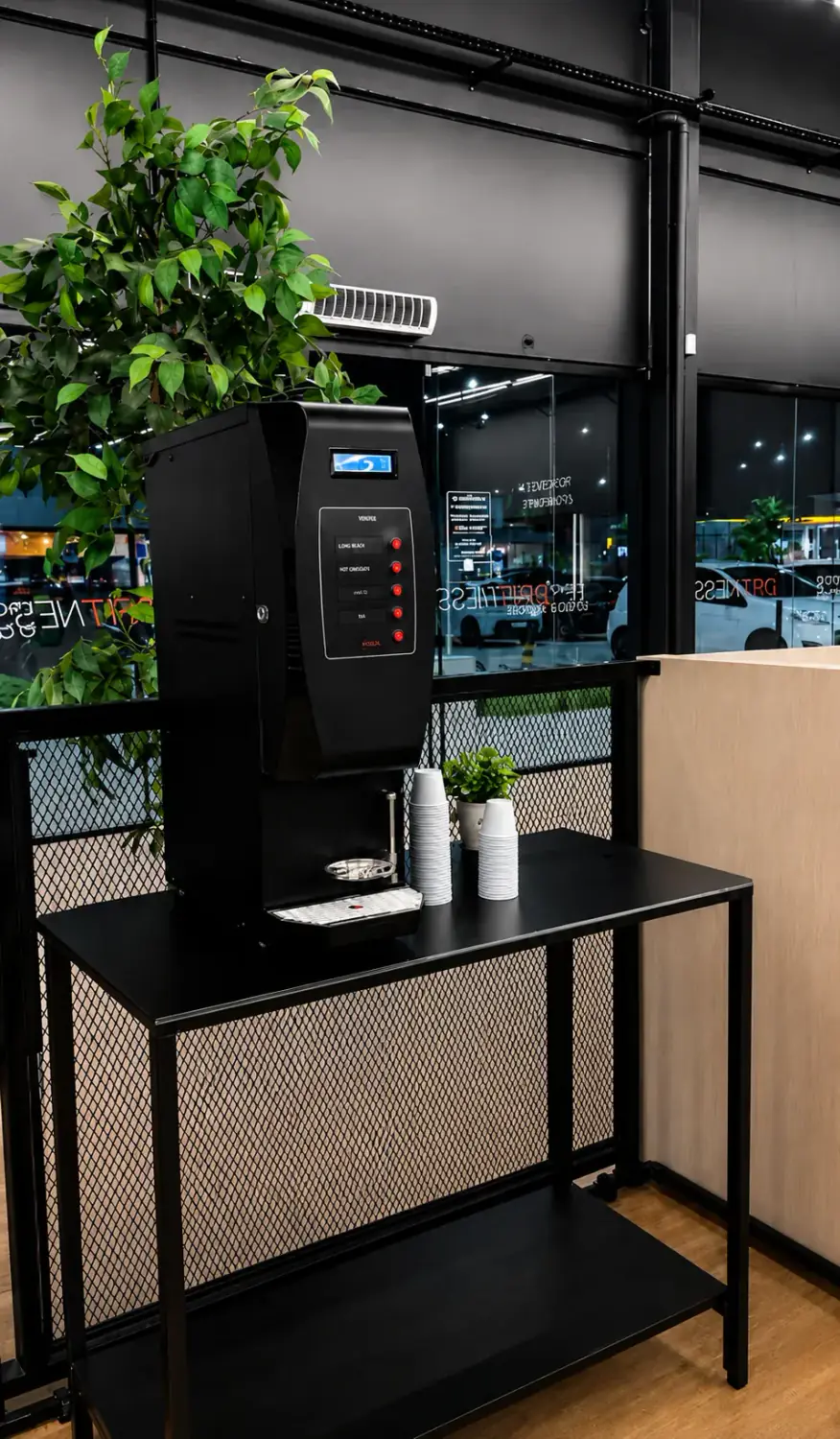 Máquina de café da D'Fitness