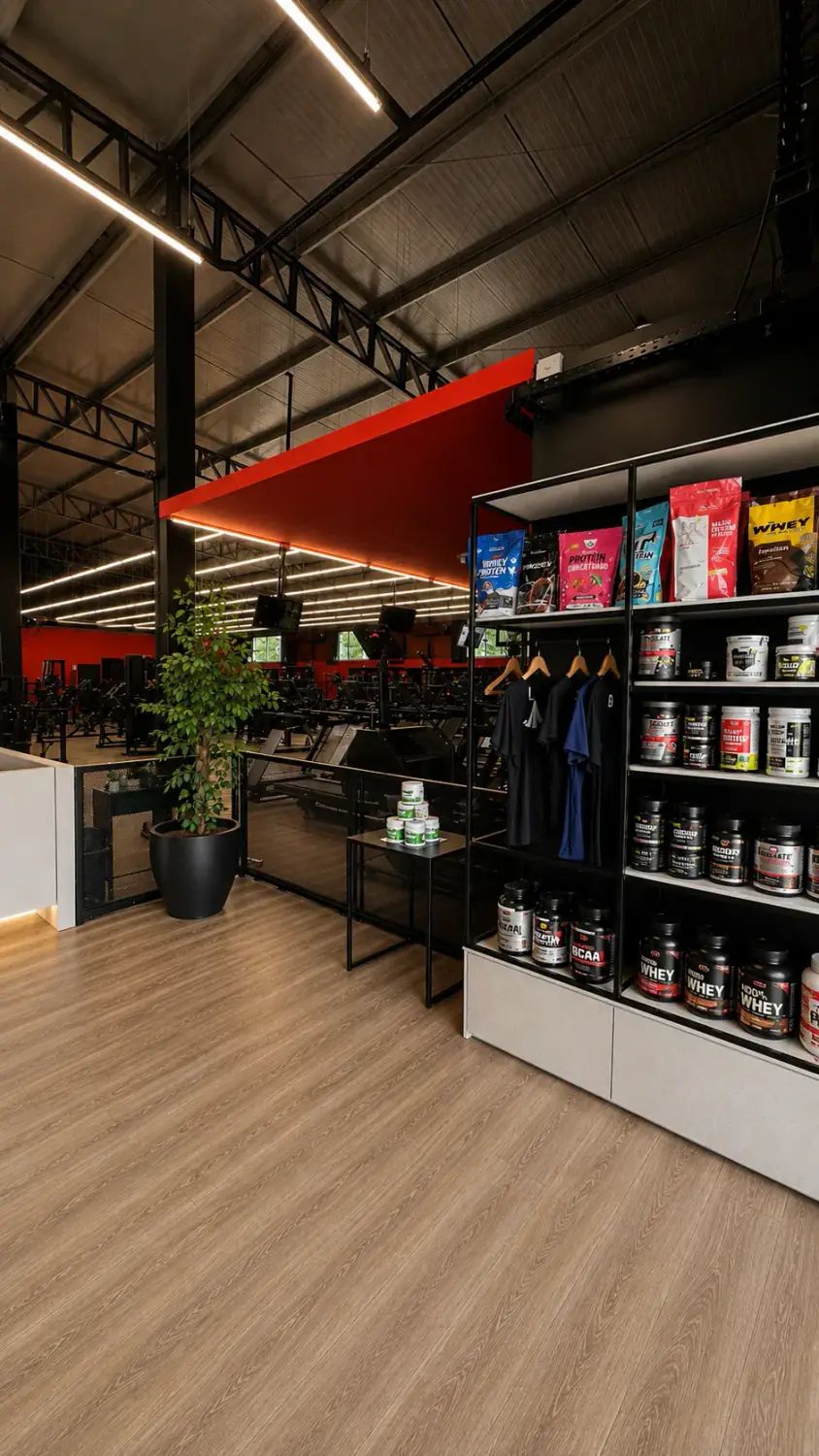 Loja de produtos da D'Fitness